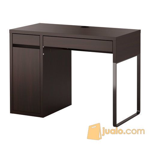 IKEA MICKE Meja Komputer / Kerja / Belajar 105x50 cm, hitam-cokelat