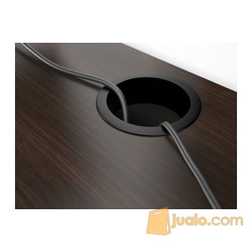 IKEA MICKE Meja Komputer / Kerja / Belajar 105x50 cm, hitam-cokelat