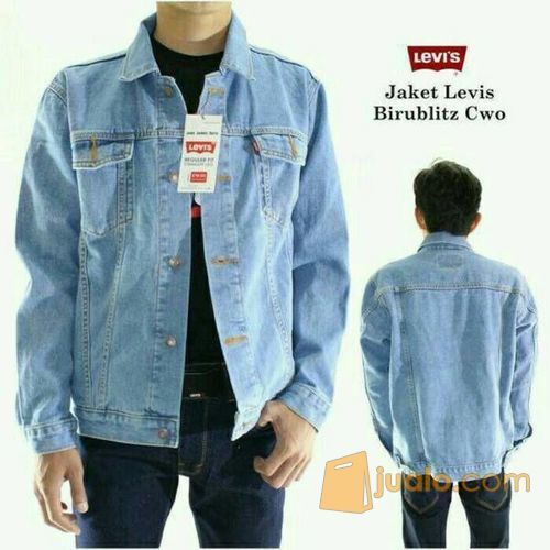 JAKET PRIA LEVI'S BLUEBLACK DONGKER/JAKET LENGAN PANJANG PRIA/ATASAN