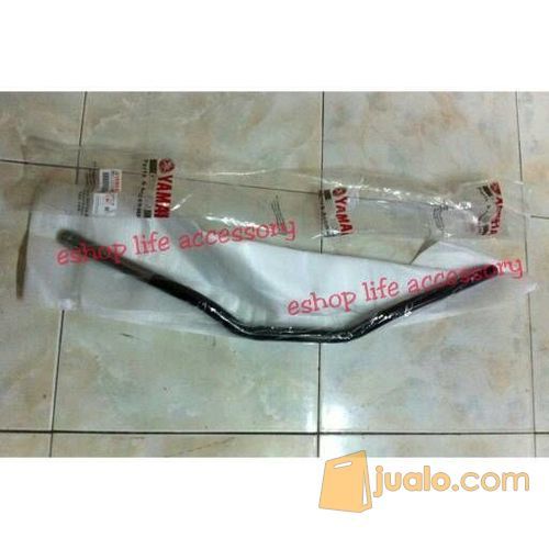 Stang byson original yamaha hitam silver motor sport touring fatbar