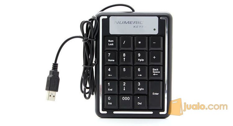 Portable USB Numeric Keypad Keyboard Numerik Khusus Angka nomor number