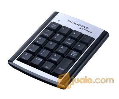 Portable USB Numeric Keypad Keyboard Numerik Khusus Angka nomor number