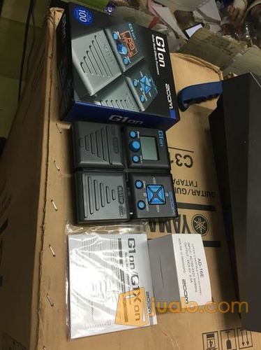 Efek Gitar Zoom G1 On Original Include Adaptor