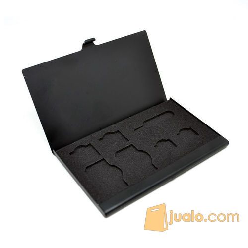 Metal SIM Card Box for 2 Standard+ Micro + Nano + Sim Eject plastic