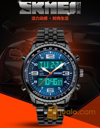 Jam Tangan Pria Analog+Digital LED Casio Men Sport Watch SKMEI-1032