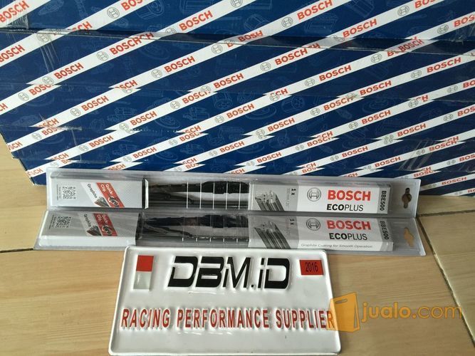 Wiper Mazda 323 Bosch Ecoplus Denso Hella ukuran 18" dan 20"