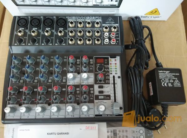 Mixer 12ch Behringer Xenyx-1202fx Original