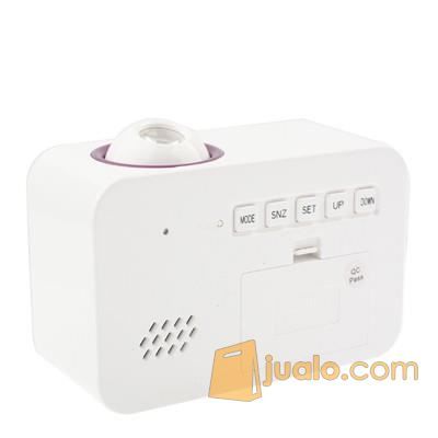 Jam Proyektor Digital LED Sound Talking Controlled Projector Clock