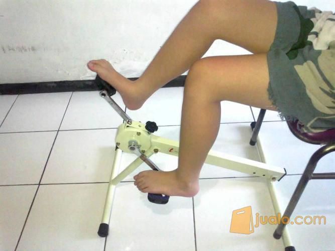 Sepeda Statis Terapi Kaki Lutut Persendian Pengapuran Stroke Dll