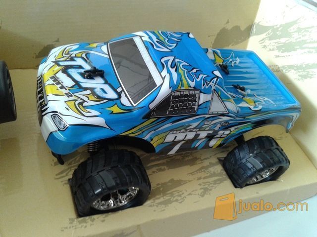 Mobil RC Offroad Monster Truck Mini Beast Skala 1/16 Merk NQD