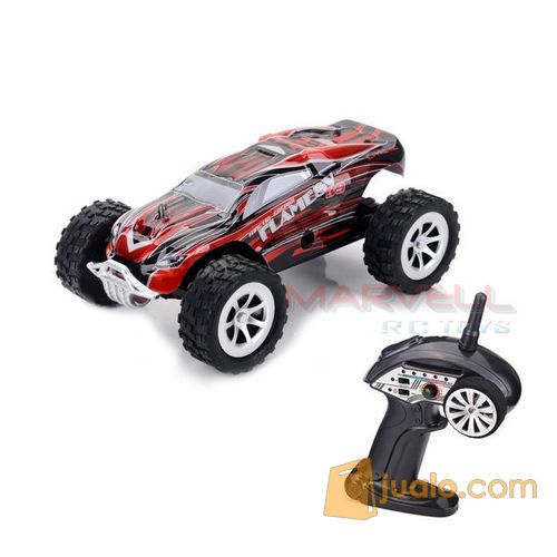 WL Toys A999 Flamesy 1:24 25 Km/H RTR RC Racing Car Red