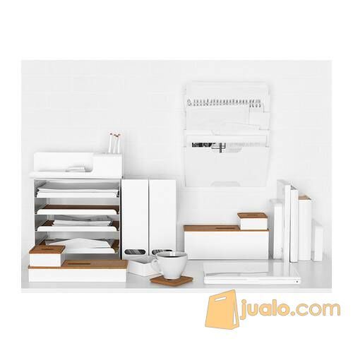 Ikea Kvissle ~ Rak File Pada Dinding | Wall File Keeper | Putih