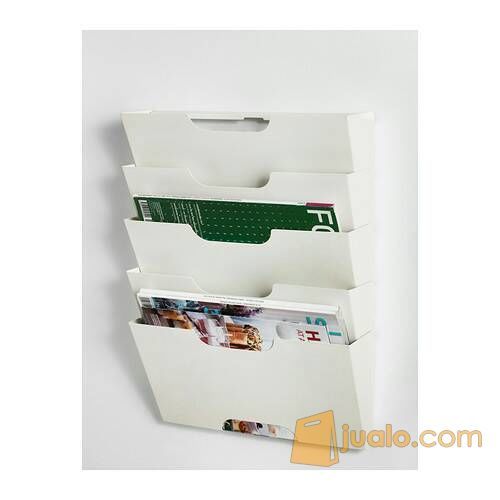 Ikea Kvissle ~ Rak File Pada Dinding | Wall File Keeper | Putih