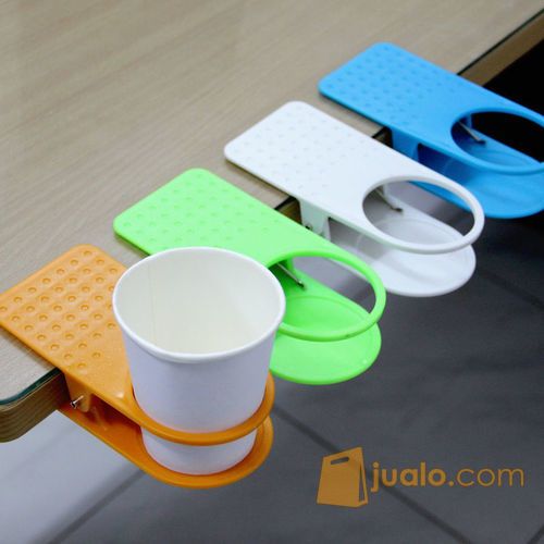Tempat Gelas Dan Botol Jepit Meja - (Table cup holder)