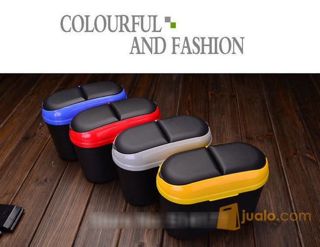 Tong Kotak Tempat Sampah Mobil Mini Samping / Car Trash Bin