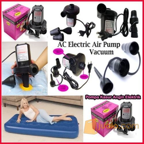 AC Electric Air Pump / Pompa Kasur Angin Elektrik