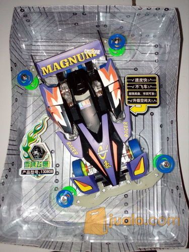 Mobil Tamiya 4WD Auda Super Speed Magnum Dinamo Tengah