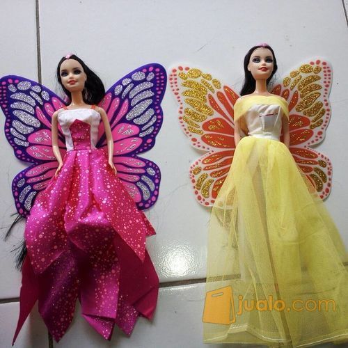 Mainan Boneka Barbie Bersayap Peri Cantik