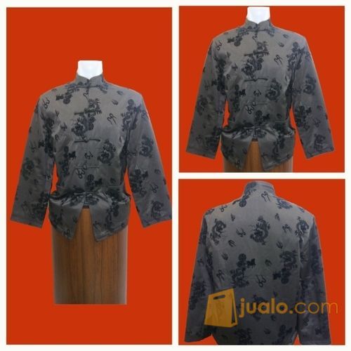 Hem Cheongsam Pria Imlek - HBT020 Arcobaleno Batik Solo