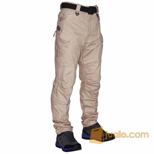 Celana Polisi Tactical Blackhawk/Warna Krem/ Celana PDL Polisi/Celana Cargo/Celana Panjang Tactical