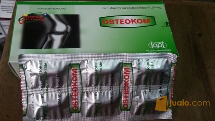OSTEOKOM TABLET / OBAT NYERI LUTUT & SENDI / GLUCOSAMIN + MSM