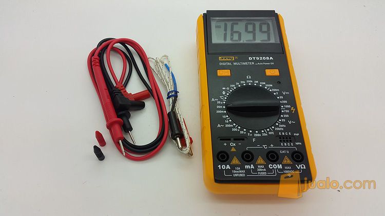 MULTITESTER DIGITAL / AVOMETER DIGITAL / MULTIMETER DIGITAL DT9208A