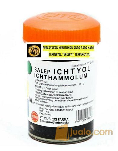 Salep Ichtyol (Salep Hitam/ Salep Bisul)