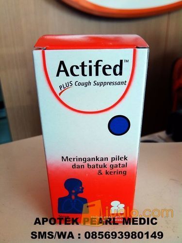 ACTIFED SYR 60 ML (MERAH) BATUK KERING