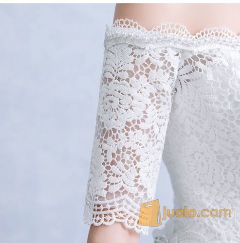 1701002 Gaun Pengantin Wedding Gown Gaun Pesta Dress Sabrina