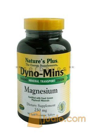 8320A - Nature Plus Dyno-Mins Magnesium isi 90 - suplemen nutrisi vitamin mineral