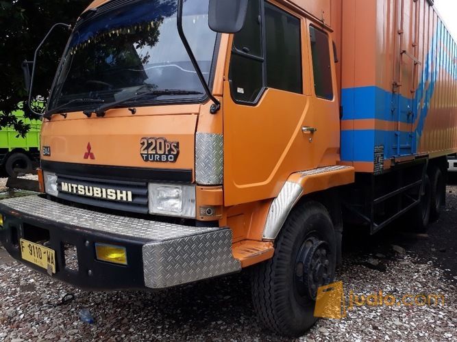 Mitsubishi Fuso Genjo Bok Contener Orsinel Cat Tronton Tahun 2005 Istimewa