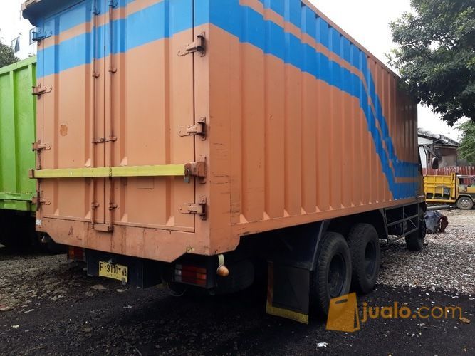 Mitsubishi Fuso Genjo Bok Contener Orsinel Cat Tronton Tahun 2005 Istimewa
