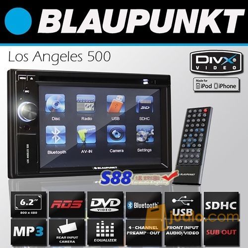 Blaupunkt Los Angeles 500 Universal Double Din DVD