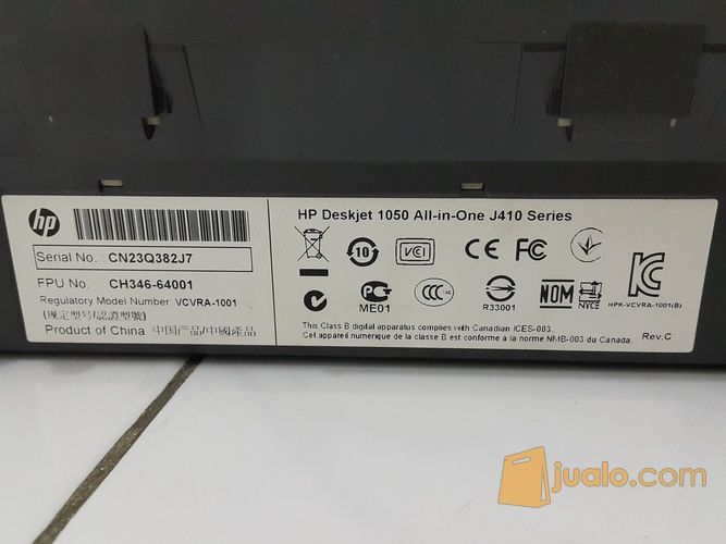 HP DESKJET 1050 ALL IN ONE PRINTER j410a