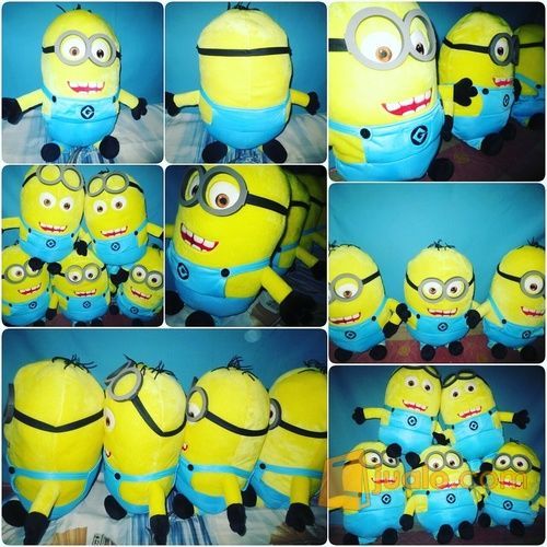 Ba Ba Baaa...Ba Ba Nana, BANANA! Boneka karakter buah pisang tokoh kartun bioskop " Despicable Me" a.k.a Minions