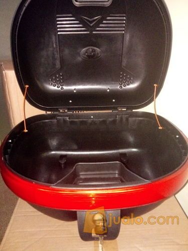 Box Motor Merk Corvus Baru Kapasitas 30 Liter, Masuk Helm