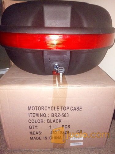 Box Motor Merk Corvus Baru Kapasitas 30 Liter, Masuk Helm