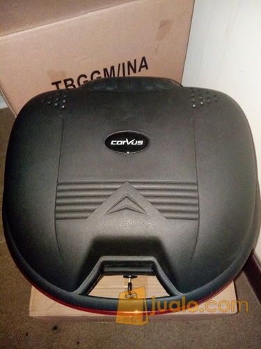 Box Motor Merk Corvus Baru Kapasitas 30 Liter, Masuk Helm