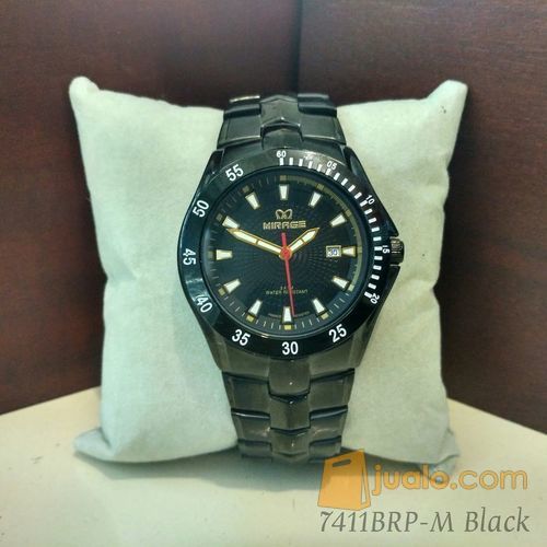 Jam Pria Classic Mirage Original 7411 BRP-M Fullblack