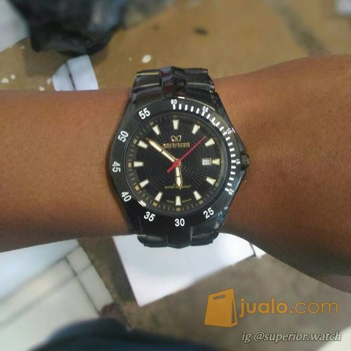 Jam Pria Classic Mirage Original 7411 BRP-M Fullblack