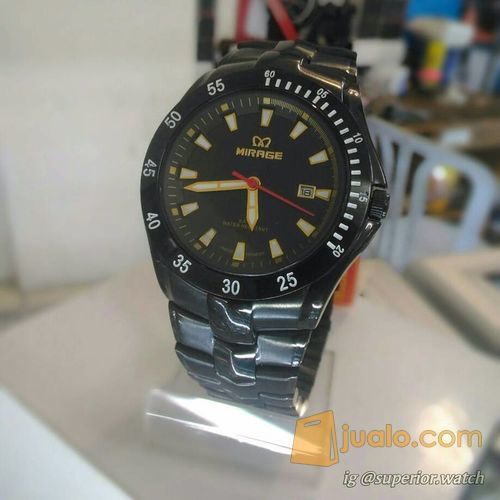 Jam Pria Classic Mirage Original 7411 BRP-M Fullblack