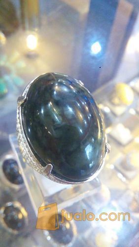 Cincin BLUE JADE Super Cristal