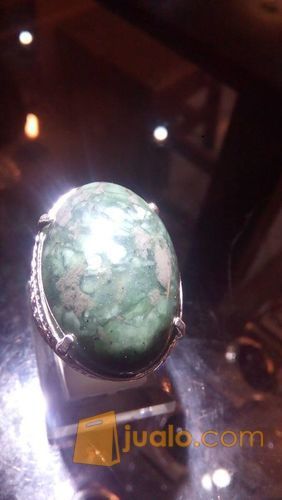 Cincin BLUE JADE Super Cristal
