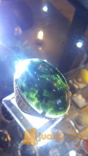 Cincin BLUE JADE Super Cristal