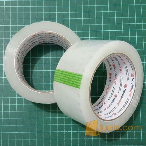 Lakban Nachi Tape 2inc/5cm Bening (Transparan) Selotip