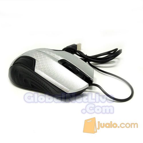 Mouse USB Crown - (mouse desain ergonomis untuk pengguna profesional)