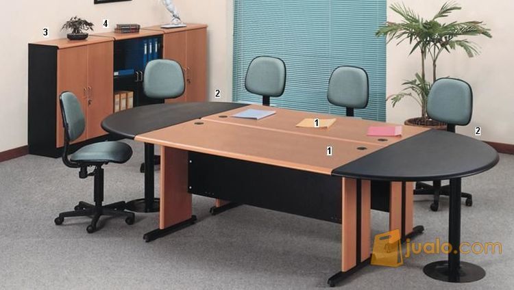 Meja Meeting Set Uno Gold