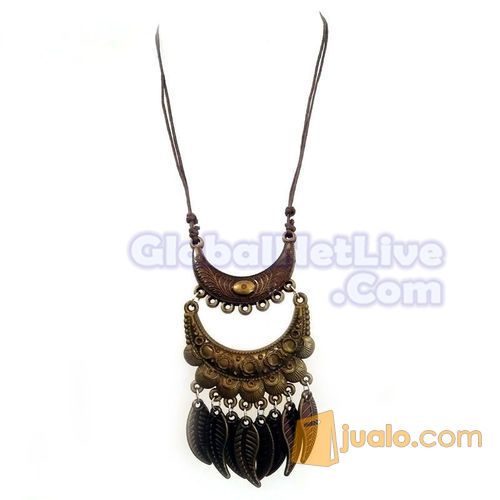 Kalung Etnik Motif Gnl-k012a - Perhiasan wanita