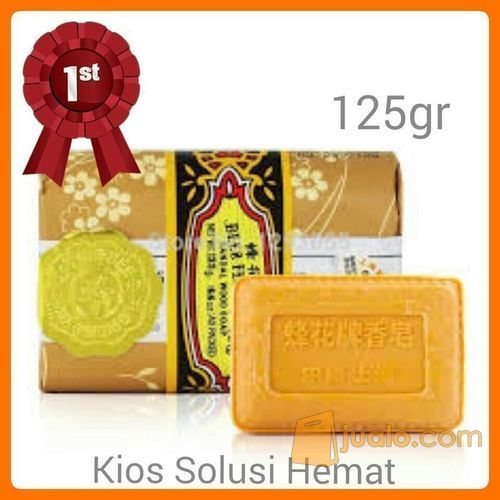 Sabun Bee & Flower Brand - Sandal Wood Soap 125g - Cap Tawon Original
