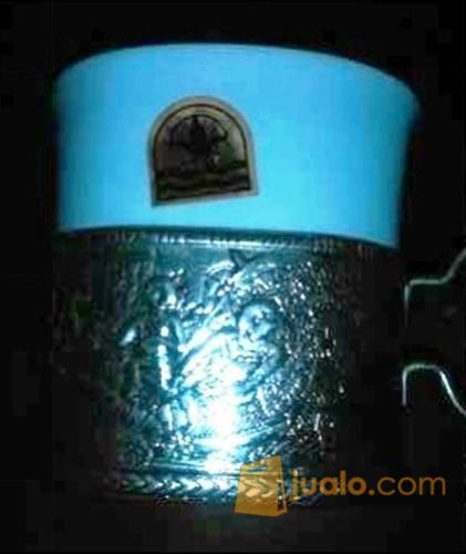 Tea Set Antik Tatakan Perak